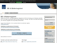 Tablet Screenshot of eeb.naturvardsverket.se