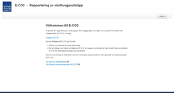 Desktop Screenshot of ehur.naturvardsverket.se